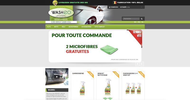 Foto van WASHEO car wash sans eau