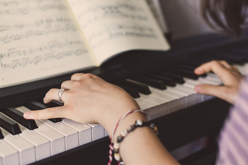 Foto van Muziekles Piano Zang