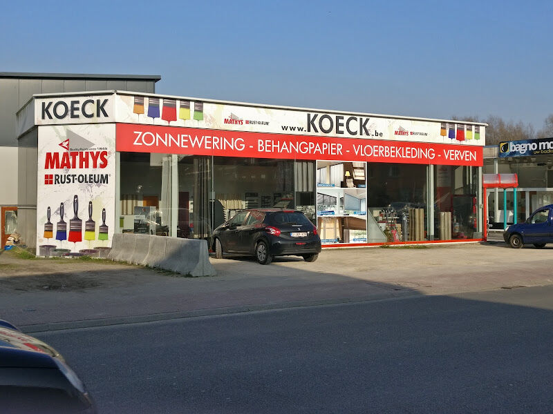 Foto van KOECK VERVEN - ZONWERING - BEHANGPAPIER - DECORATIE