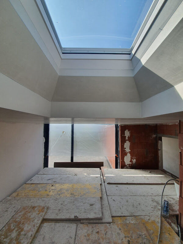 Foto van vakkundig pleisterwerk