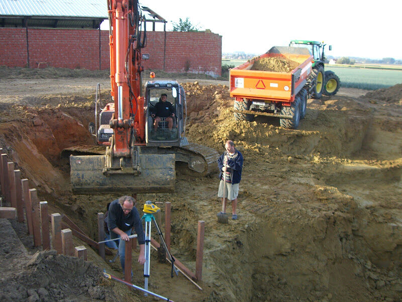 Foto van containers &grondwerken Henk Bouttelisier