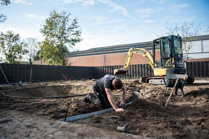 Foto van Grondwerken Tuinova