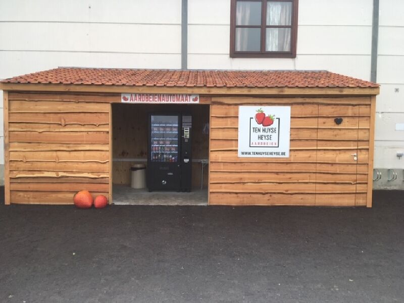 Foto van Aardbeienautomaat Ten Huyse Heyse