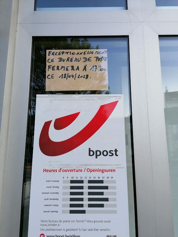 Foto van Postkantoor Bpost