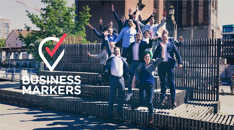 Foto van Business Markers