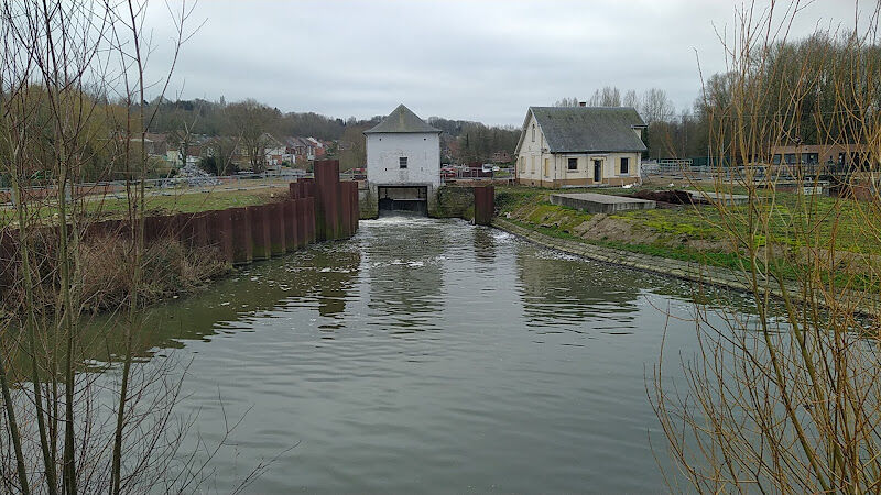 Foto van Stuwsluiscomplex Geraardsbergen Bediening